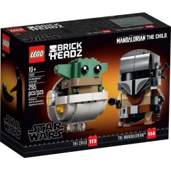 Lego BrickHeadz Mandalorianin™ i Dziecko 75317