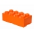 Lego Storage Brick 8 Pomarańczowy