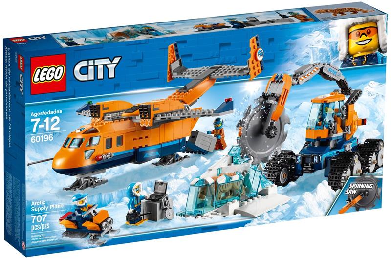 Lego City Arktyczny Samolot Dostawczy 60196 Przywieź Zapasy Do Bazy