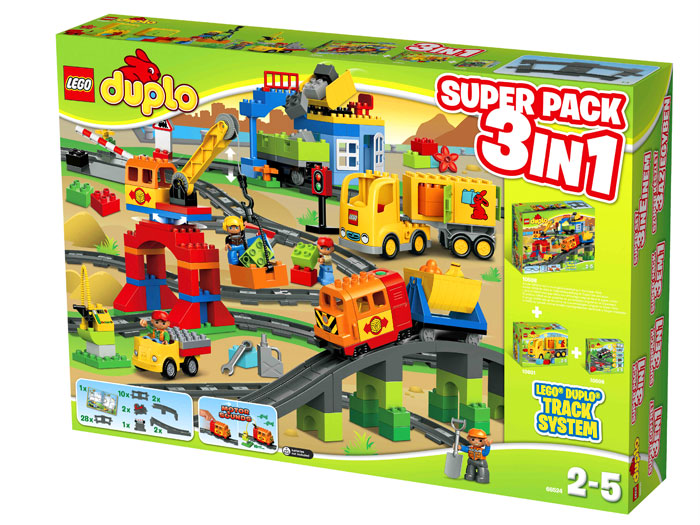 Lego Duplo Pociąg 3w1 Superpack 66524 Tanie Klocki Lego