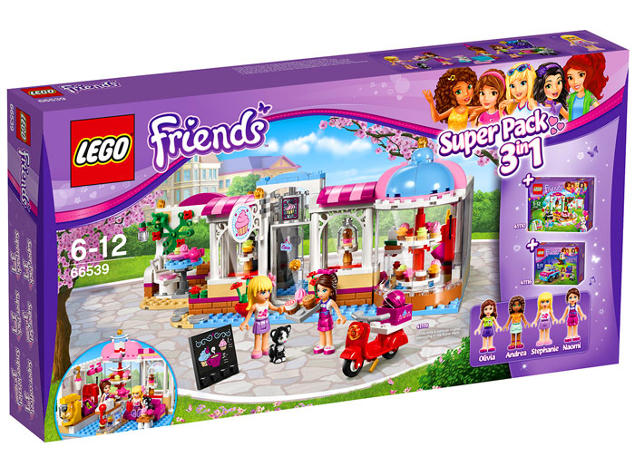 Lego Friends Heartlake 41110 41116 41119 Super Pack 3w1 66539