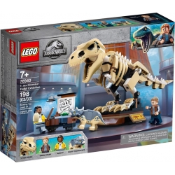 Lego Jurassic World Wystawa skamieniałości tyranozaura 76940