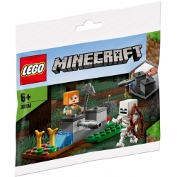 Lego Minecraft Alex obrona przed Szkieletem 30394