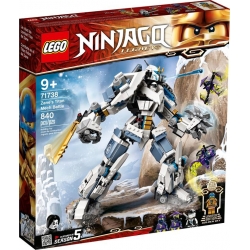 Lego Ninjago Starcie tytanów Mech 71738