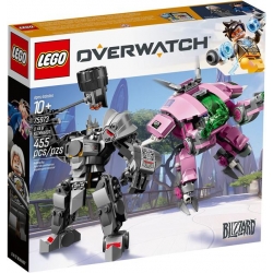 Lego Overwatch D.Va & Reinhardt 75973
