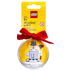 Lego Seasonal Kultowa świąteczna ozdoba z bałwanem 853670