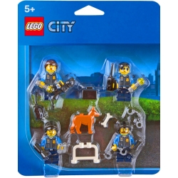 Lego Unikat Zestaw akcesoriów policyjnych z serii City 850617