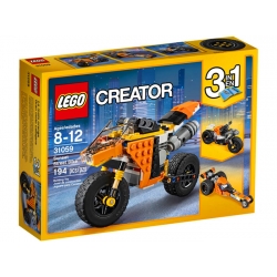 Lego Creator Motocykl z Bulwaru Zachodzącego Słońca 31059