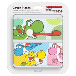 New Nintendo 3DS Cover Plate (Multicolor Yoshi)