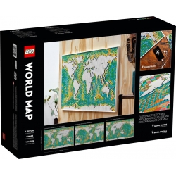 Lego Art Mapa świata 31203
