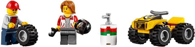 Lego City Wyścigowy Zespół Quadowy 60148 Tanie Lego