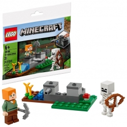 Lego Minecraft Alex obrona przed Szkieletem 30394