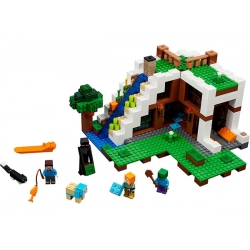 Lego Minecraft Baza pod wodospadem 21134