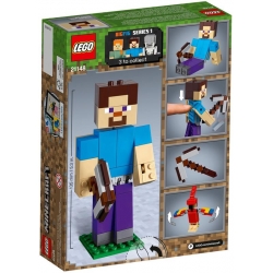 Lego Minecraft BigFig - Steve z papugą 21148