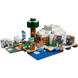 Lego Minecraft Igloo niedźwiedzia polarnego 21142