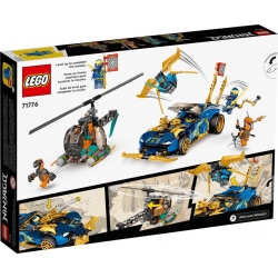Lego Ninjago Wyścigówka EVO Jaya i Nyi 71776