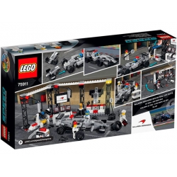 Lego Speed Champions Pit Stop McLaren Mercedes 75911