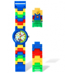 Lego Unikat Zegar i zegarek z minifigurką z serii LEGO Time - Teacher 5001370