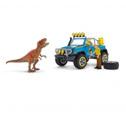 Schleich 41464 Samochód terenowy z miejscem dla dinozaura - Dinosaur