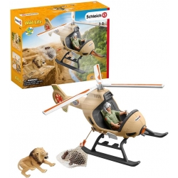 Schleich Helikopter ratunkowy dla zwierząt - Wild Life 42476