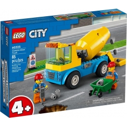 Lego City Ciężarówka z betoniarką 60325