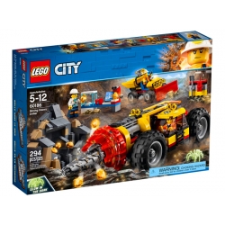 Lego City Ciężkie wiertło górnicze 60186