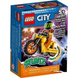 Lego City Demolka na motocyklu kaskaderskim 60297