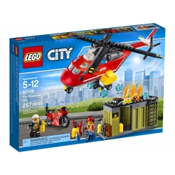 Lego City Helikopter Strażacki 60108