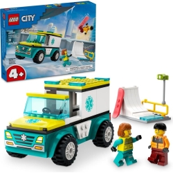 Lego City Karetka i snowboardzista 60403