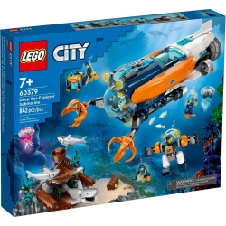 Lego City Łódź podwodna badacza dna morskiego 60379