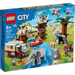 Lego City Obóz ratowników dzikich zwierząt 60307