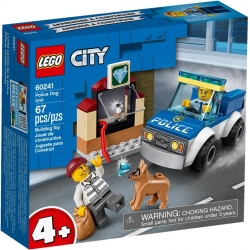 Lego City Oddział policyjny z psem 60241