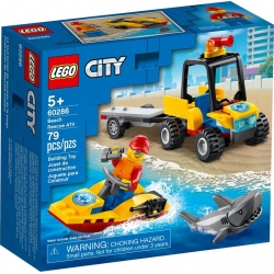 Lego City Plażowy quad ratunkowy 60286