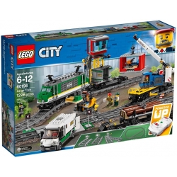 Lego City Pociąg towarowy 60198