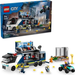 Lego City Policyjna ciężarówka z laboratorium kryminalnym 60418