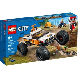 Lego City Przygody samochodem terenowym z napędem 4x4 60387