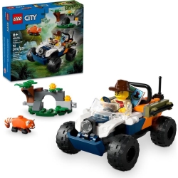 Lego City Quad badacza dżungli z pandą czerwoną 60424