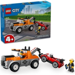 Lego City Samochód pomocy drogowej i naprawa sportowego auta 60435