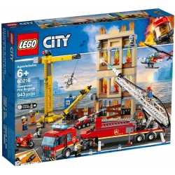 Lego City Straż pożarna w śródmieściu 60216