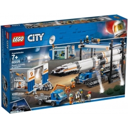 Lego City Transport i montaż rakiety 60229