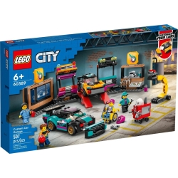 Lego City Warsztat tuningowania samochodów 60389