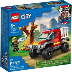 Lego City Wóz strażacki 4x4 - misja ratunkowa 60393