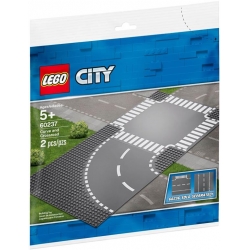 Lego City Zakręt i skrzyżowanie 60237