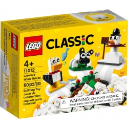 Lego Classic Kreatywne białe klocki 11012