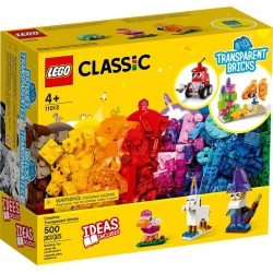 Lego Classic Kreatywne przezroczyste klocki 11013