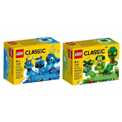 Lego Classic Zestaw kreatywny 2w1 SuperPack (11006 + 11007)
