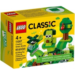 Lego Classic Zielone klocki kreatywne 11007