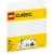 Lego Classic Biała płytka konstrukcyjna 11010