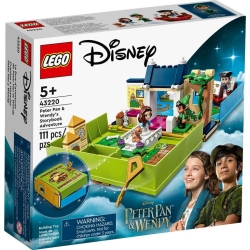 Lego Disney Książka z przygodami Piotrusia Pana i Wendy 43220