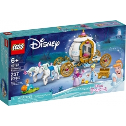 Lego Disney Princess Królewski powóz Kopciuszka 43192